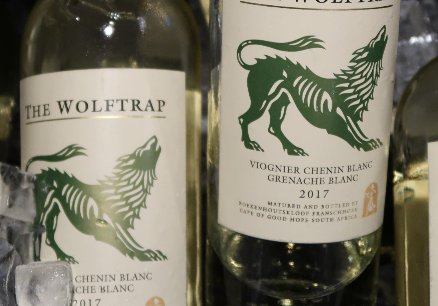 Univins & Spirits The Wolftrap Viognier Chenin Blanc 2017 Burlington Wine Club tasting May 2019